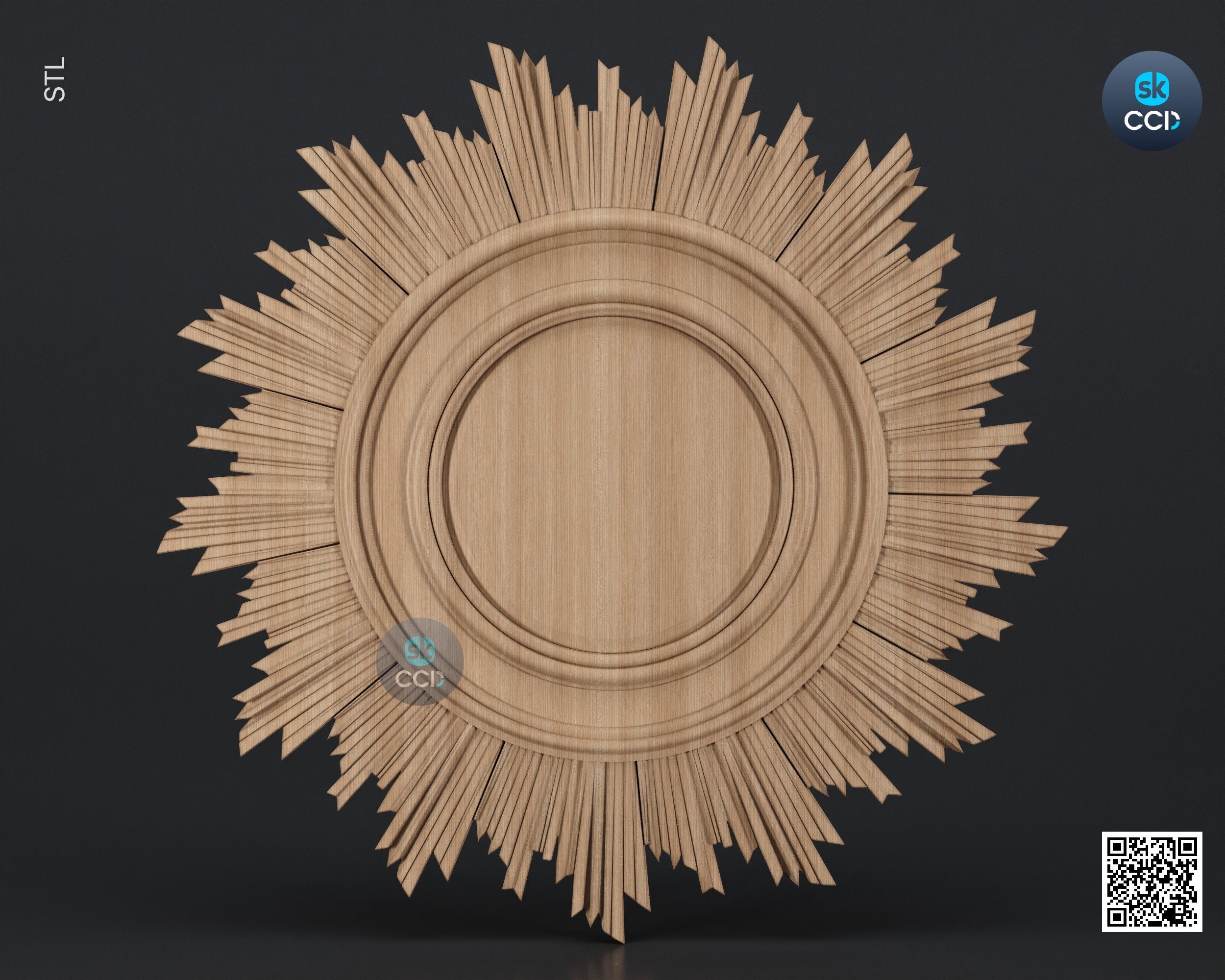 Carved Frame STL 3D Model, Carvign Frame, CNC Router Carving ArtCAM File, CNC files, Wood, Art, Wall Decor SKWF10236