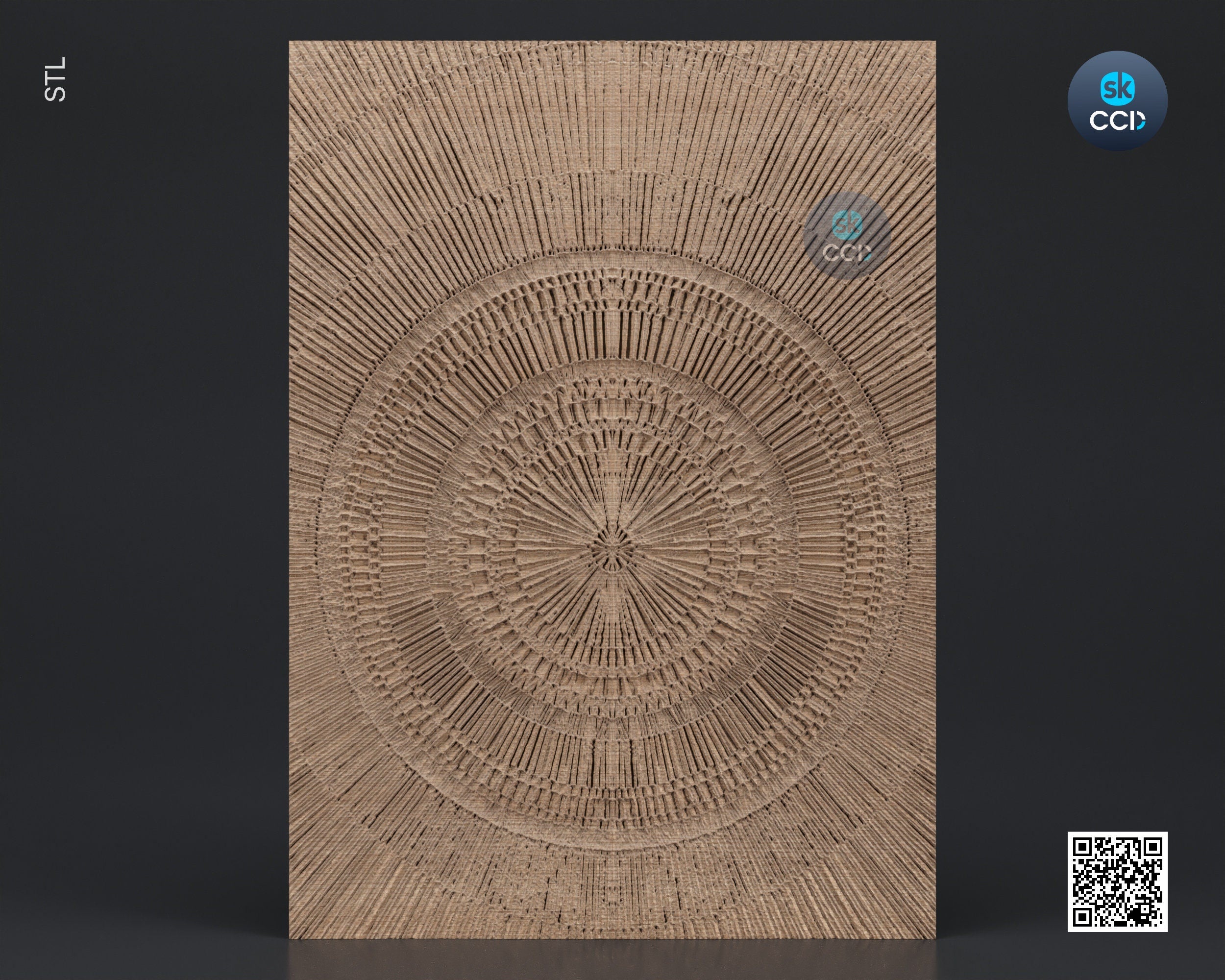 Wood Carving Art | Digital Files | Carving | Clock | Instant Download Files for CNC | 3D Model | 3D Printed Wall Art