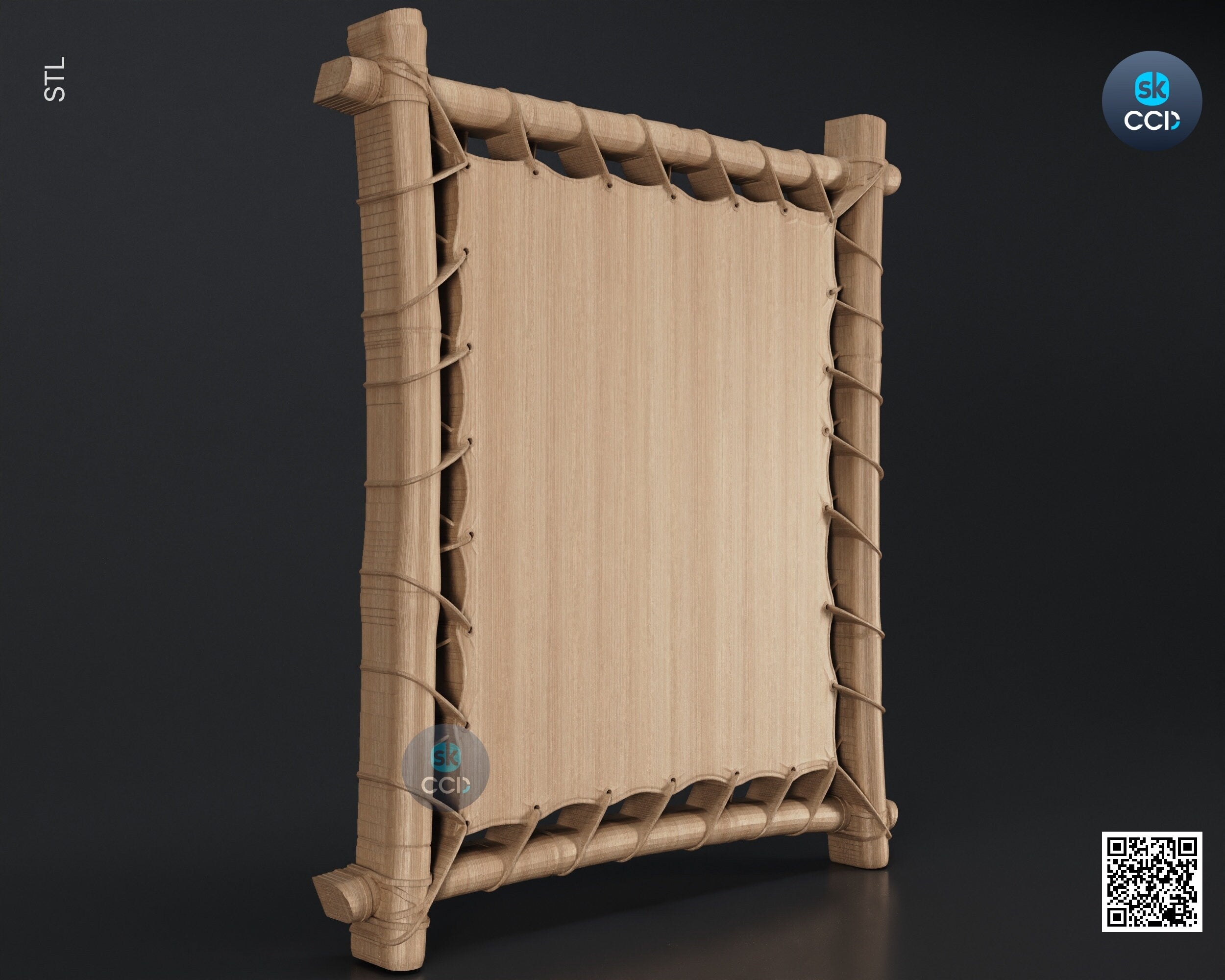 Carved Frame STL 3D Model, Carvign Frame, CNC Router Carving ArtCAM File, CNC files, Wood, Art, Wall Decor SKWF10196