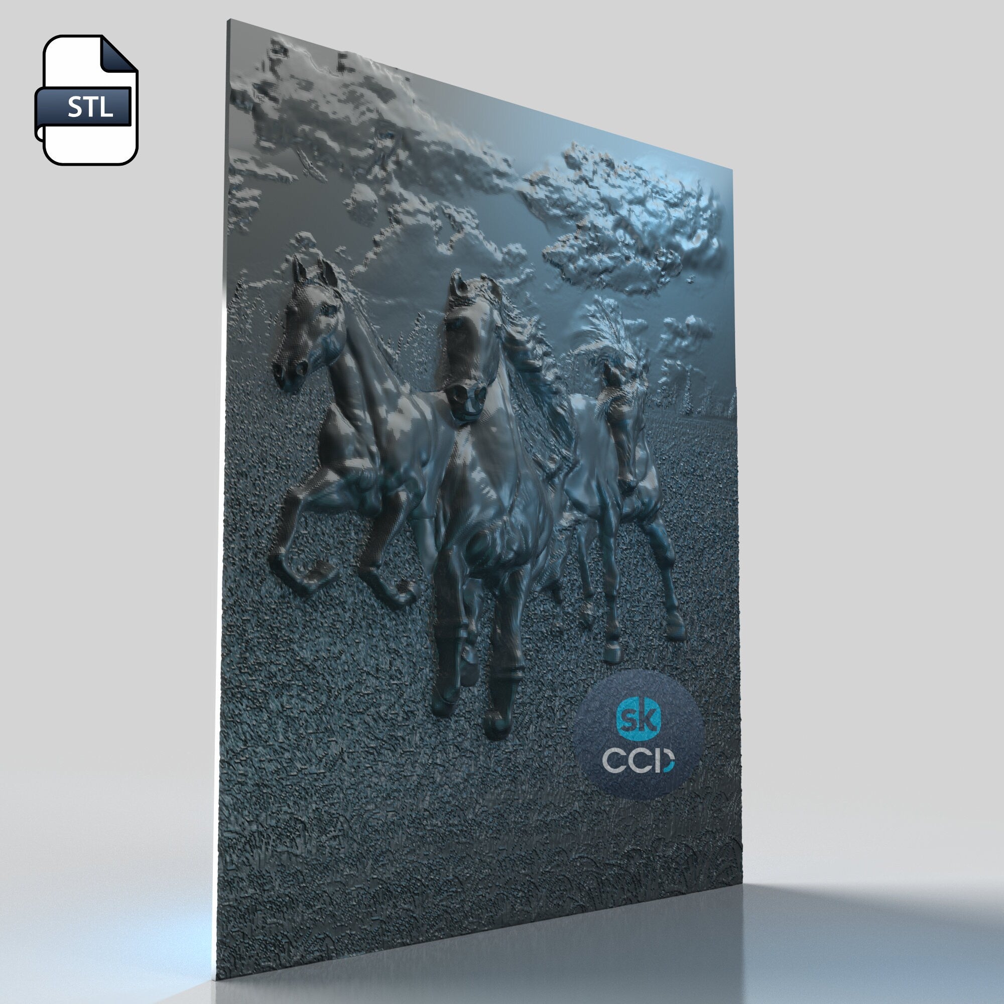 Wood Carving Art | Digital Files | Carving | ZVARTNOTS | Instant Download Files for CNC | 3D Model | 3D Printed Wall Art
