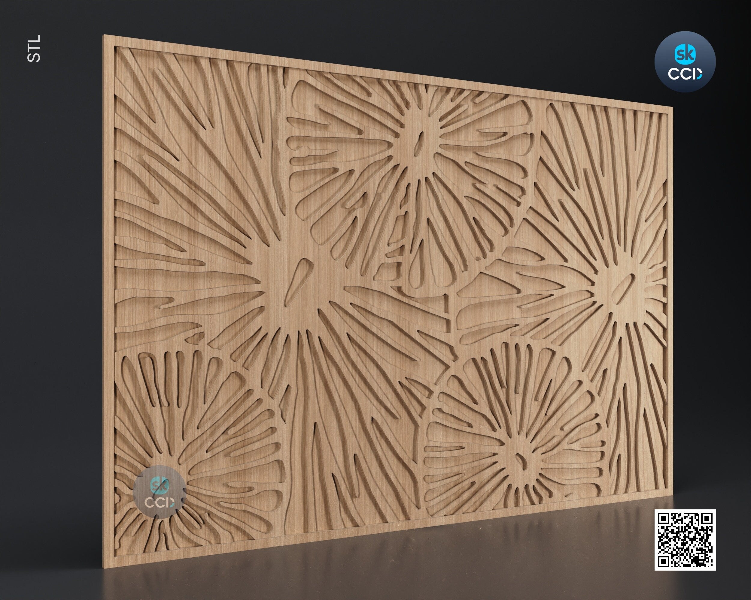 Wood Wall Art, Jannet STL Model, CNC Router Carving ArtCAM File, Wall Sculpture, Wood Carving, 3D Model