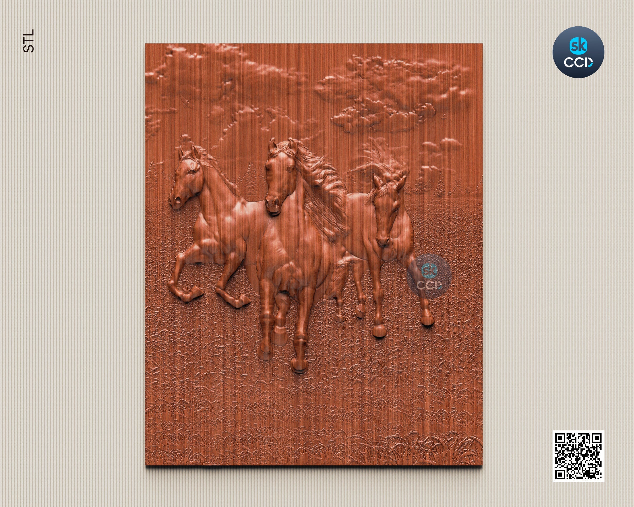 Wood Carving Art | Digital Files | Carving | ZVARTNOTS | Instant Download Files for CNC | 3D Model | 3D Printed Wall Art