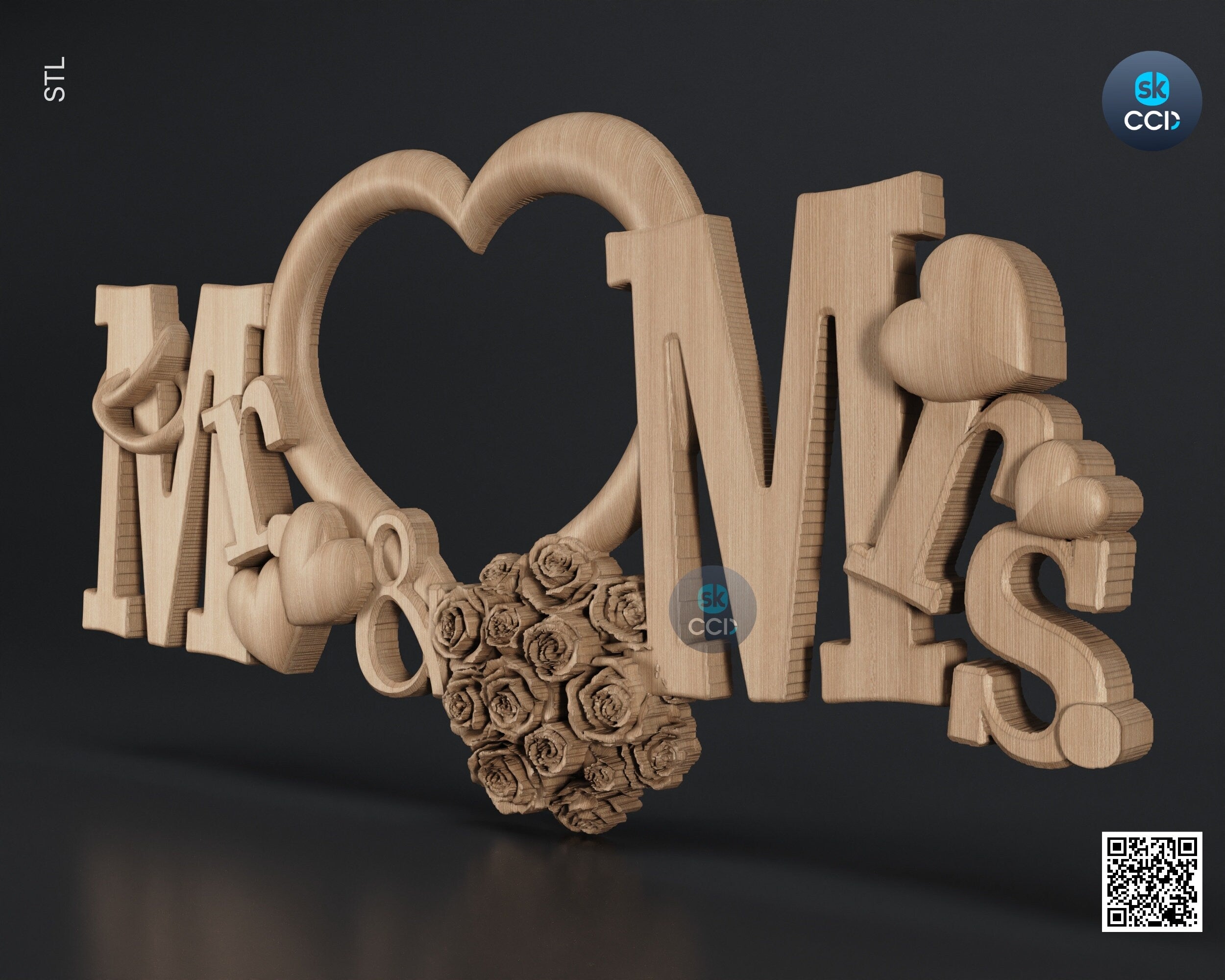 Carved Frame STL 3D Model, Carvign Frame, CNC Router Carving ArtCAM File, CNC files, Wood, Art, Wall Decor SKWF10174