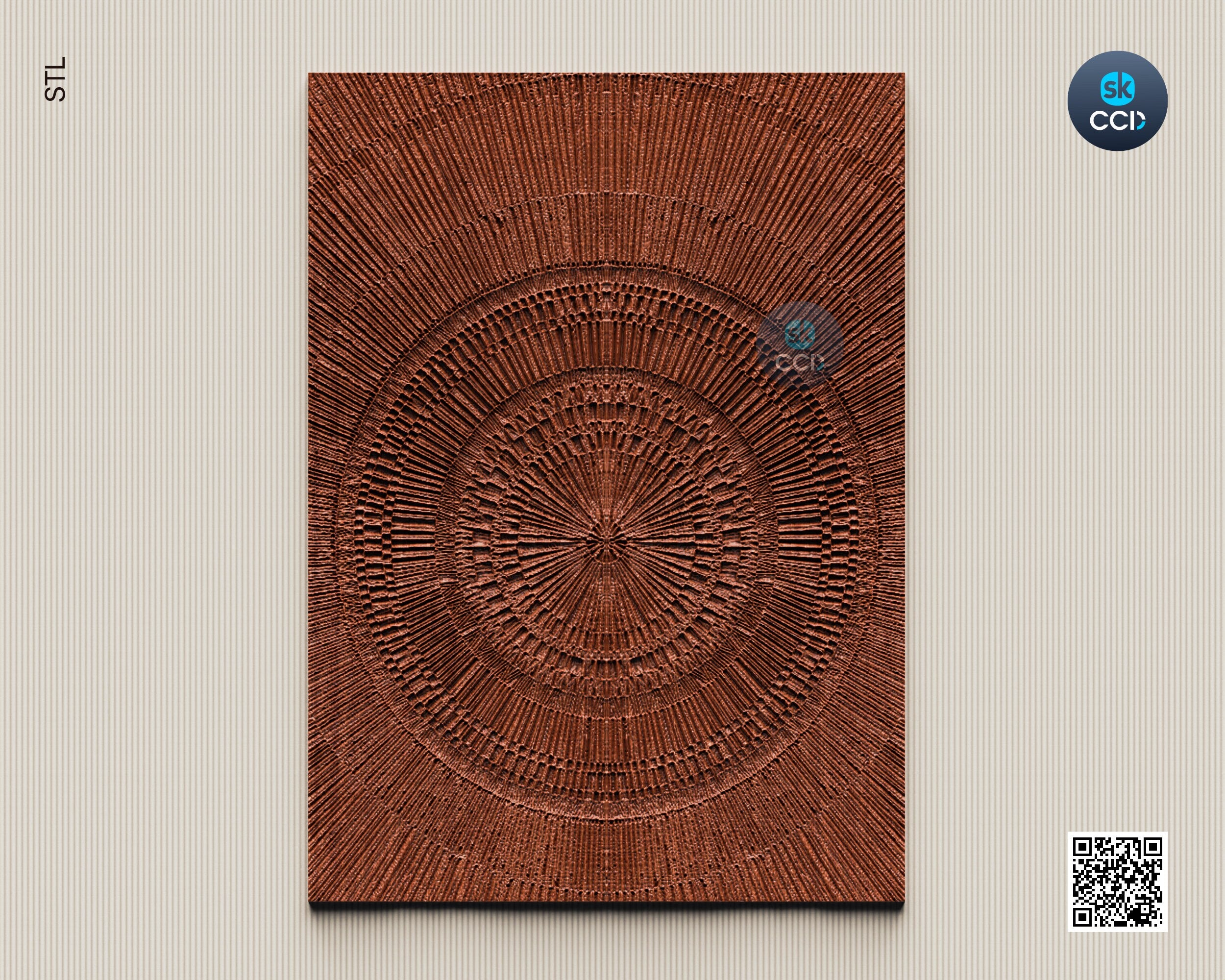 Wood Carving Art | Digital Files | Carving | Clock | Instant Download Files for CNC | 3D Model | 3D Printed Wall Art