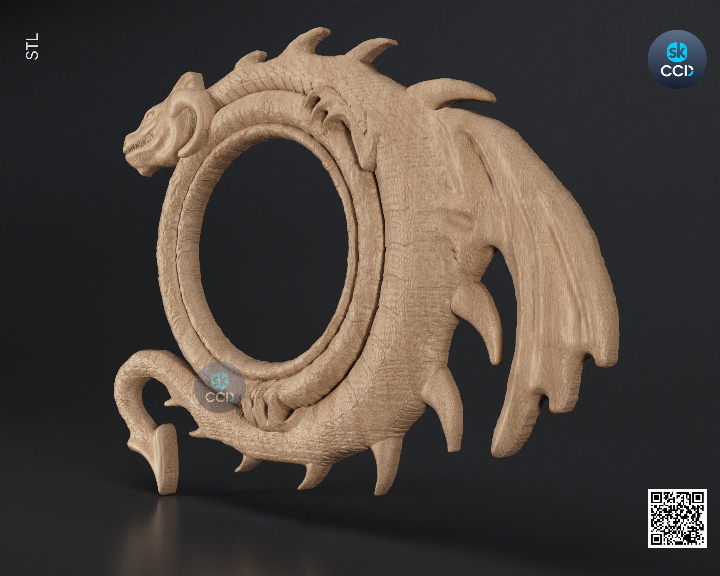 Carved Frame STL 3D Model, Carvign Frame, CNC Router Carving ArtCAM File, CNC files, Wood, Art, Wall Decor SKWF10248