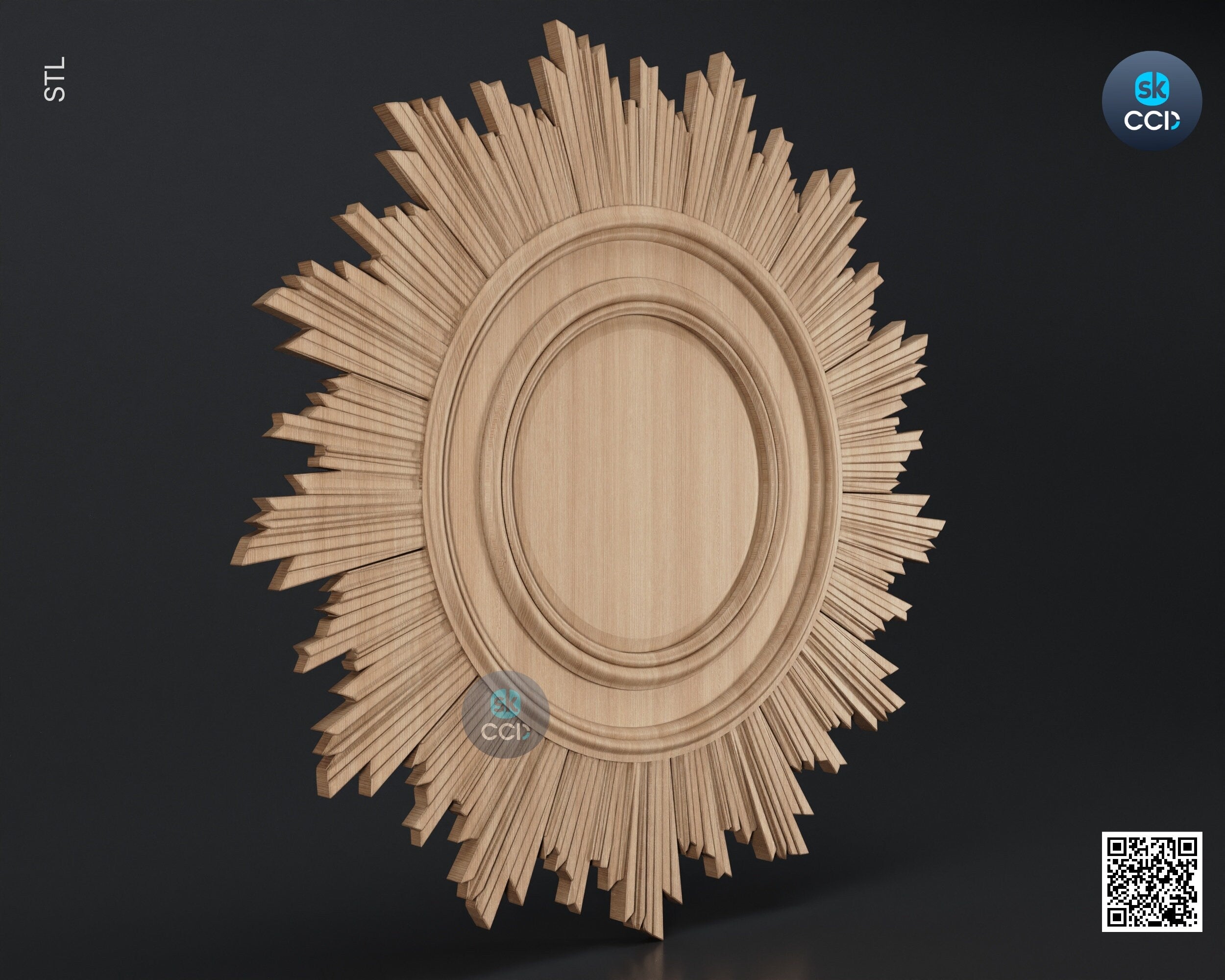 Carved Frame STL 3D Model, Carvign Frame, CNC Router Carving ArtCAM File, CNC files, Wood, Art, Wall Decor SKWF10236