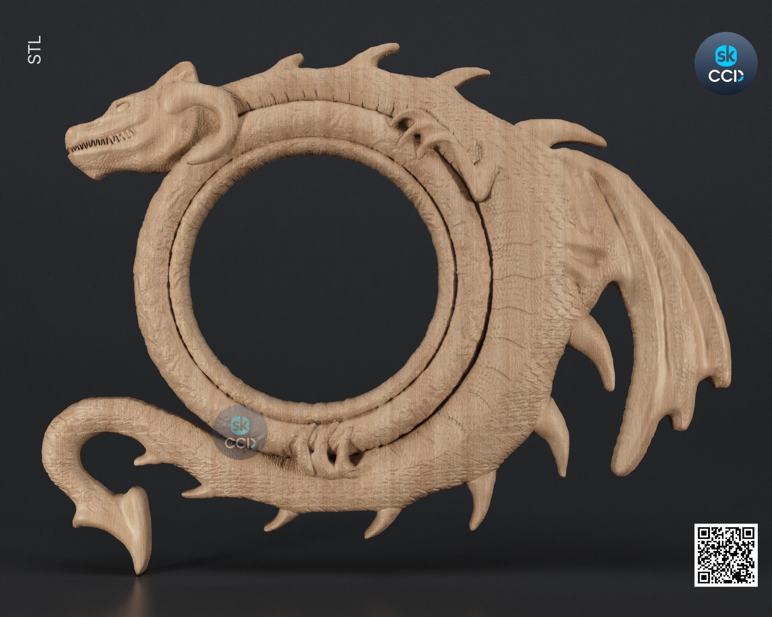 Carved Frame STL 3D Model, Carvign Frame, CNC Router Carving ArtCAM File, CNC files, Wood, Art, Wall Decor SKWF10248