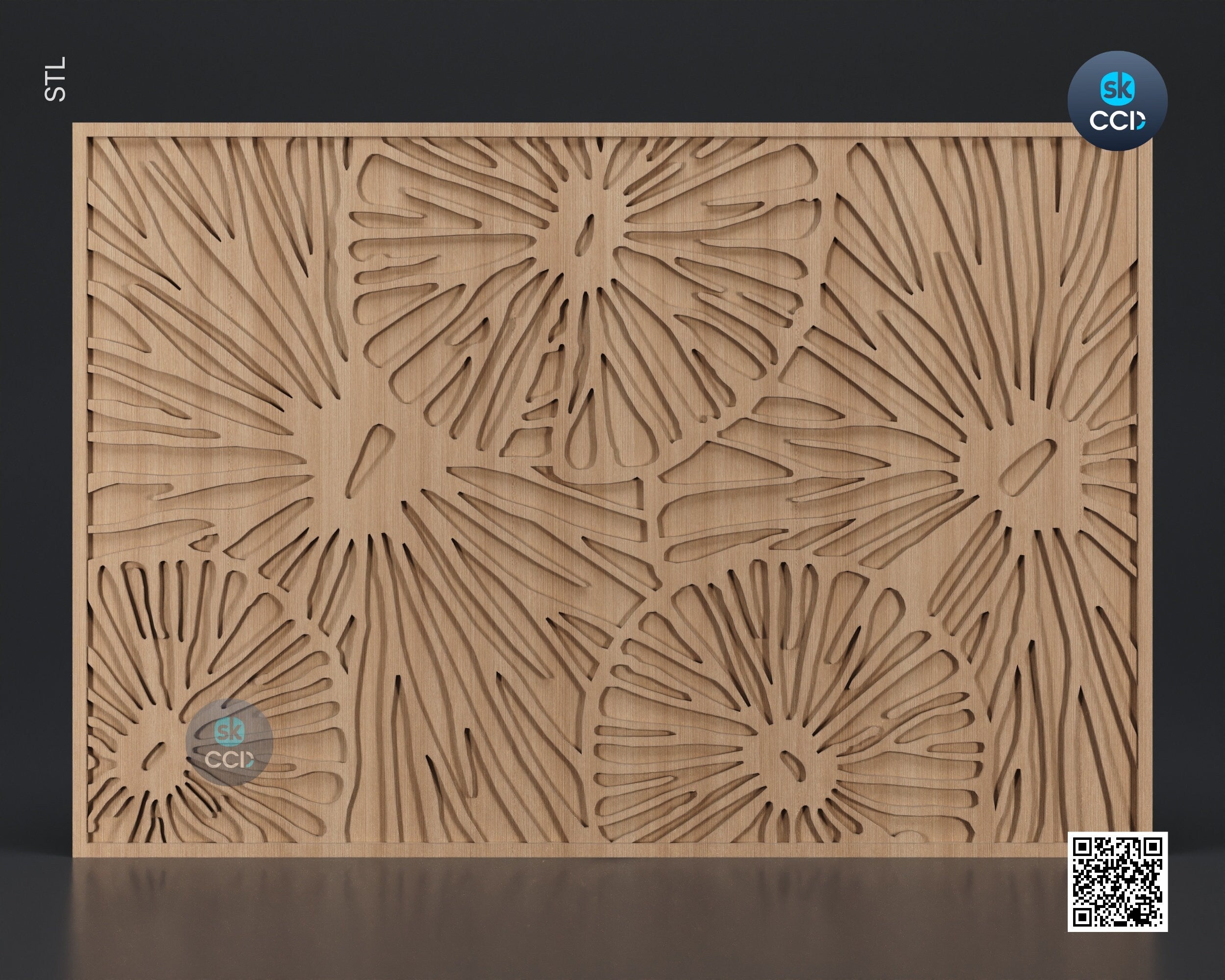 Wood Wall Art, Jannet STL Model, CNC Router Carving ArtCAM File, Wall Sculpture, Wood Carving, 3D Model